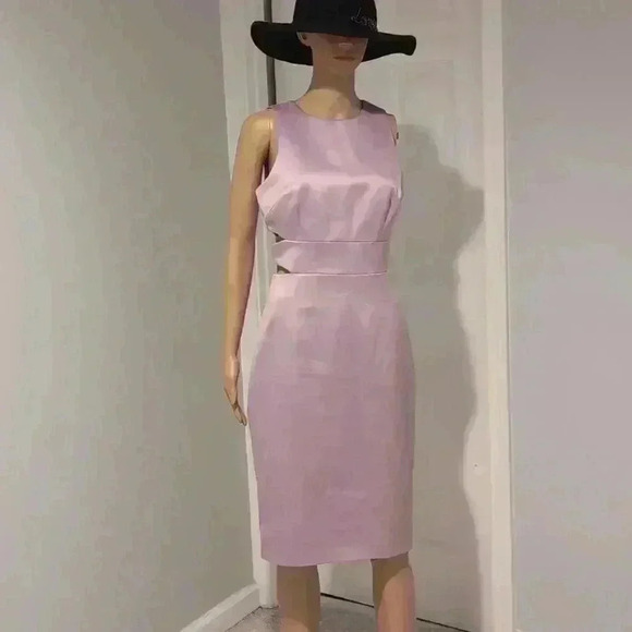 Cynthia Rowley cutout satin dress - Picture 2 of 8